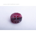 Precise imitation horn resin buttons